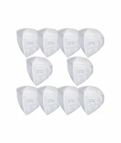 Lot De 10 Filtres FFP2 Pour Masque Anti-pollution Frogmask