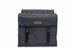 Double Sacoche Vélo New Looxs Fiori - 30 Litres -Casques vélo Soldes Magasin 230181 fiori double nomi black