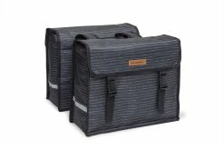 Double Sacoche Vélo New Looxs Fiori - 30 Litres -Casques vélo Soldes Magasin 230181 fiori double nomi black sch vrst