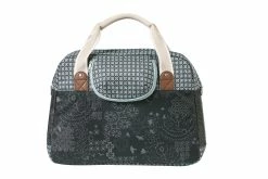 Sacoche Arrière Basil Boheme Noir 18l -Casques vélo Soldes Magasin basil boheme carry all bag 18 liter charcoal 2