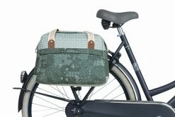 BASIL Sacoche Arrière Boheme Jade 18l -Casques vélo Soldes Magasin basil boheme carry all bag 18 liter green 5