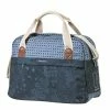 Sacoche Arrière Basil Boheme Bleu Indigo 18l -Casques vélo Soldes Magasin basil boheme carry all bag single bike bag 18 lite