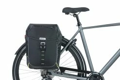 Sacoches Basil Miles Imperméable 34 L -Casques vélo Soldes Magasin basil miles bicycle double bag 34 liter black 6