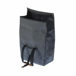 Sacoche Arrière Basil Imperméable 25l -Casques vélo Soldes Magasin basil urban dry bicycle shopper 25 liter dark grey 2