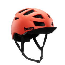 Casque Bern Allston Visor -Casques vélo Soldes Magasin bern allston matte coral