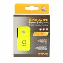 BIKE ORIGINAL Brassard Lumineux à Diodes -Casques vélo Soldes Magasin brassard de securite 4 diodes 1