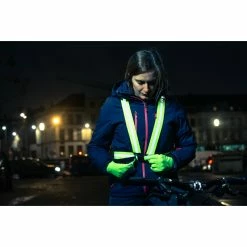 WOWOW Harnais Réfléchissant Vélo Fluo -Casques vélo Soldes Magasin bretelles fluo velo urbain