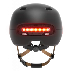 Smart4u Casque Vélo Avec Lumière City -Casques vélo Soldes Magasin casque city noir 3