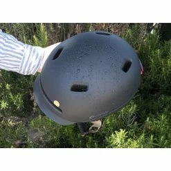 Smart4u Casque Vélo Urbain Alarme SOS -Casques vélo Soldes Magasin casque city noir 7
