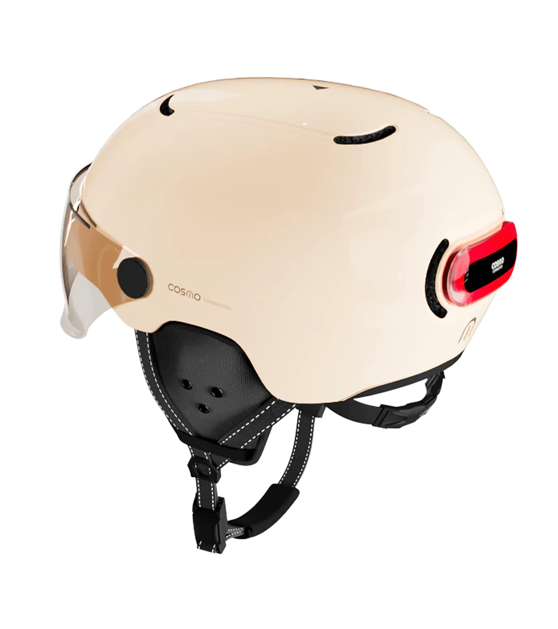 Cosmo Connected Casque Vélo Urbain Avec Feu Intégré 5 Cosmo Connected Casque Vélo Urbain Avec Feu Intégré – Image 3
