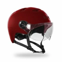 Kask URBAN R WG11 (visière Interchangeable) -Casques vélo Soldes Magasin casque kask urban r wg11 bordeaux