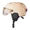 Cosmo Connected Casque Vélo Urbain Avec Feu Intégré -Casques vélo Soldes Magasin casque velo avec eclairage cosmo fusion avec ride sable premium