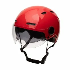 Marko Helmets Cadence (7 Couleurs, 2 Visières) 19 Marko Helmets Cadence (7 Couleurs, 2 Visières) -Casques vélo Soldes Magasin casque velo aviateur marko helmets rouge