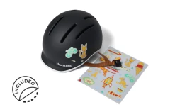 Casque Vélo Thousand Junior (5-11ans) -Casques vélo Soldes Magasin casque velo thousand enfant junior noir stickers