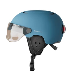Cosmo Connected Casque Vélo Urbain Avec Feu Intégré 12 Cosmo Connected Casque Vélo Urbain Avec Feu Intégré -Casques vélo Soldes Magasin casque velo visiere avec lumiere cosmo fusion premium bleu