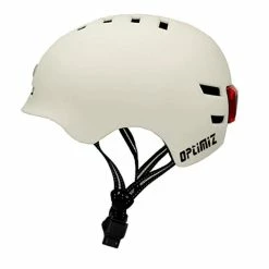Casque Lumineux Optimiz O365 (noir Ou Blanc) 9 Casque Lumineux Optimiz O365 (noir Ou Blanc) -Casques vélo Soldes Magasin casque velo visiere blanc optimiz