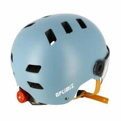 Optimiz Casque Cycliste Urbain Avec Visière (3 Couleurs) -Casques vélo Soldes Magasin casque velo visiere femme pas cher optimiz