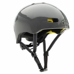 #143 Casque Nutcase Street MIPS (coloris Unis) -Casques vélo Soldes Magasin casque velocolore gris nutcase street suit and tie