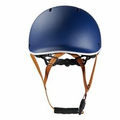 Casque Bol Vélo Optimiz (3 Couleurs) -Casques vélo Soldes Magasin casque velotaf bleu sangles cuir optimiz