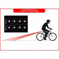 Add One Eclairage Arrière Avec Laser -Casques vélo Soldes Magasin eclairage arriere avec laser 2