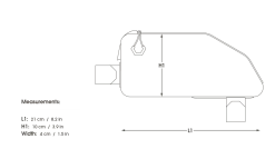 Sacoche De Cadre Apidura Expedition Top Tube 1l -Casques vélo Soldes Magasin expedition top tube pack 1l scrolling images