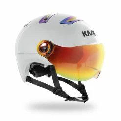 Kask URBAN R Rainbow Chrome WG11 -Casques vélo Soldes Magasin kask urban r blanc rainbow chrome