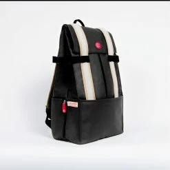 Sac à Dos Connecté Galanck - Le Galuchon XL -Casques vélo Soldes Magasin packshot noir3c 800x