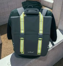 Go Fluo Sac à Dos Vélo Urbain Imperméable Marlow -Casques vélo Soldes Magasin sac a dos reflechissant go fluo marlow