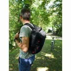 HAPO-G Sac à Dos Sacoche Vélo électrique (fixation MTS Incluse) -Casques vélo Soldes Magasin sac dos velotaf sacoche velo homme hapo g