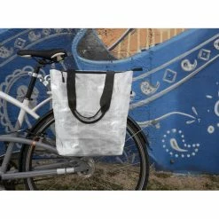 HAPO-G Sacoche Arrière Vélo Cabas Fixation Porte-bagages -Casques vélo Soldes Magasin sacoche arriere pp recycle fixation porte bagages gris 1