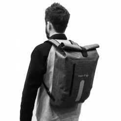 HAPO-G Sac à Dos Waterproof -Casques vélo Soldes Magasin sacoche arriere waterproof 14l convertible sac a dosfixation compatible ebike 3