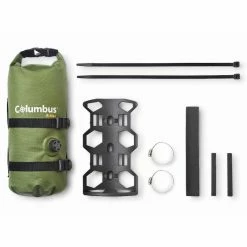 Colombus Sacoche De Fourche Bikepacking étanche 3,5l -Casques vélo Soldes Magasin sacoche de fourche avec support bikepacking etanche 35 litres eco 1