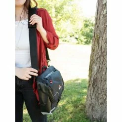 Sacoche De Guidon Hapo-G Noir Et Fixation Universelle -Casques vélo Soldes Magasin sacoche de guidon haut de gamme 5