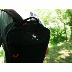 HAPO-G Sac à Dos Sacoche Vélo électrique (fixation MTS Incluse) -Casques vélo Soldes Magasin sacoche sac dos velo electrique vae guidon noir