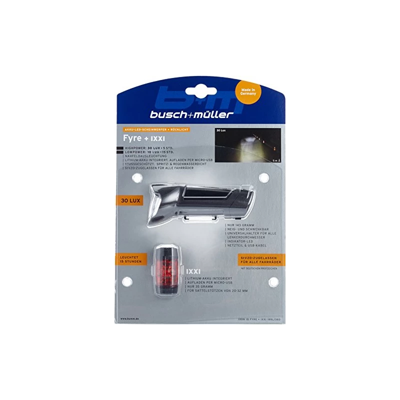 Éclairage Avant/arrière Bush & Muller 5 Éclairage Avant/arrière Bush & Muller – Image 3