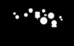 Rainette Autocollants Rétroréfléchissants Petites Fleurs -Casques vélo Soldes Magasin stickers reflechissants visible fleurs gwe multicolore velo trottinette securite brillant casque 900x