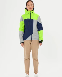 Veste Réversible Urban Circus RE POP -Casques vélo Soldes Magasin veste impermeable urban circus repop bleu marine jaune